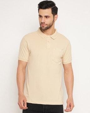 men regular fit polo t-shirt