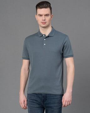 men regular fit polo t-shirt