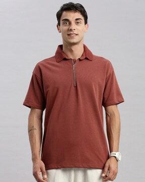 men regular fit polo t-shirt