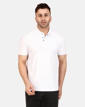 men regular fit polo t-shirt