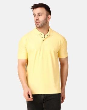 men regular fit polo t-shirt