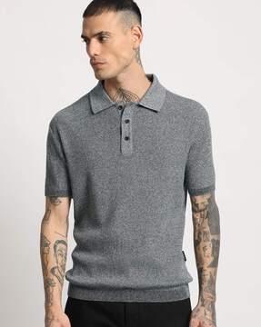 men regular fit polo t-shirt