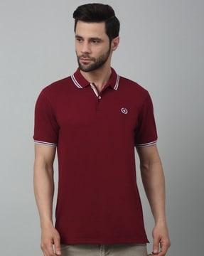 men regular fit polo t-shirt