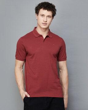 men regular fit polo t-shirt