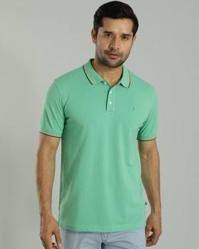 men regular fit polo t-shirt