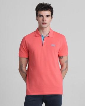 men regular fit polo t-shirt