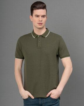 men regular fit polo t-shirt