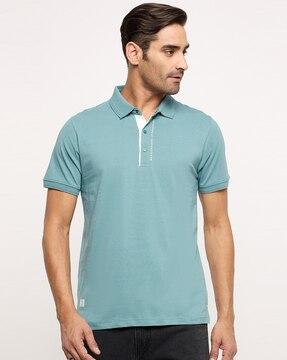 men regular fit polo t-shirt