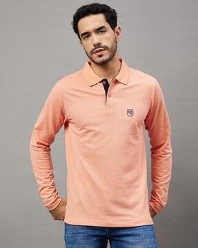 men regular fit polo t-shirt