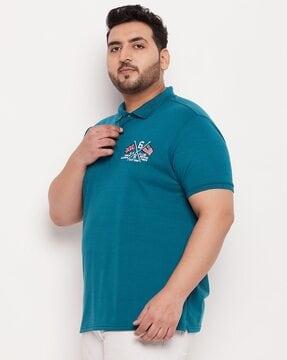 men regular fit polo t-shirt