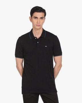 men regular fit polo t-shirt