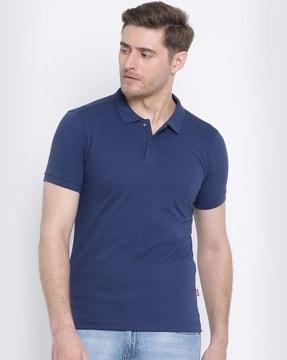 men regular fit polo t-shirt