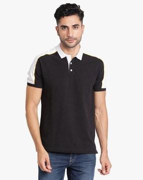 men regular fit polo t-shirt