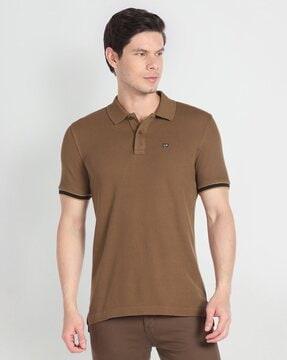 men regular fit polo t-shirt