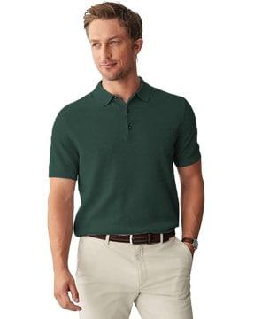 men regular fit polo t-shirt