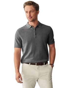 men regular fit polo t-shirt