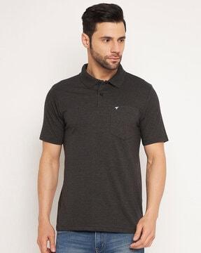 men regular fit polo t-shirt