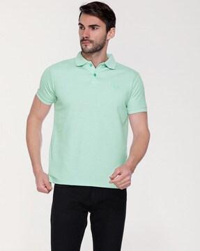 men regular fit polo t-shirt