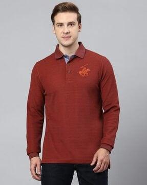 men regular fit polo t-shirt