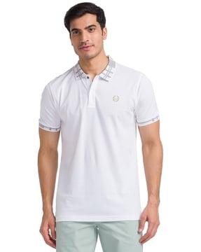 men regular fit polo t-shirt