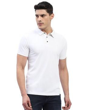 men regular fit polo t-shirt