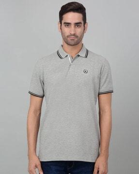 men regular fit polo t-shirt