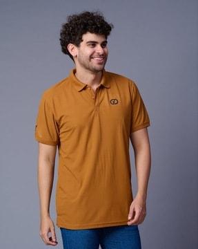 men regular fit polo t-shirt