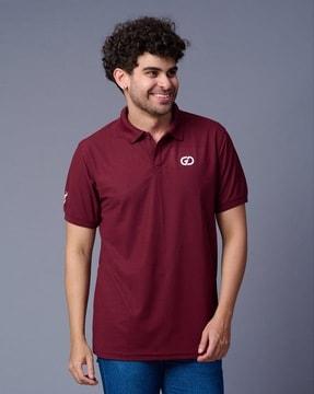 men regular fit polo t-shirt