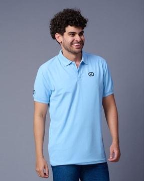 men regular fit polo t-shirt