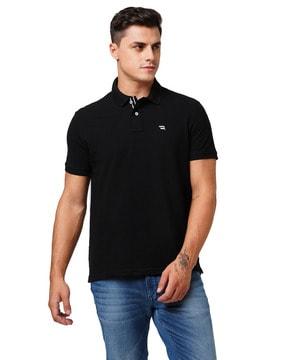 men regular fit polo t-shirt