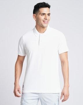 men regular fit polo t-shirt