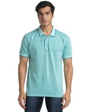 men regular fit polo t-shirt