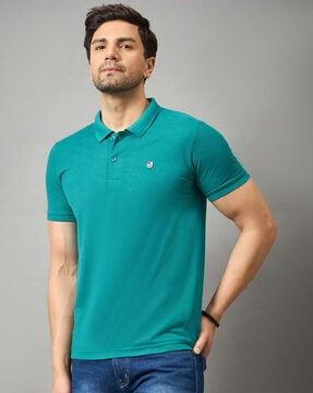 men regular fit polo t-shirt