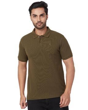 men regular fit polo t-shirt