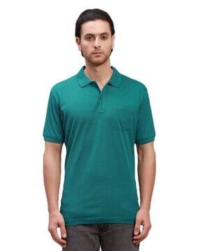 men regular fit polo t-shirt