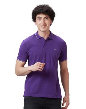 men regular fit polo t-shirt