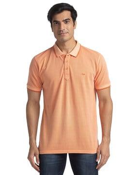 men regular fit polo t-shirt