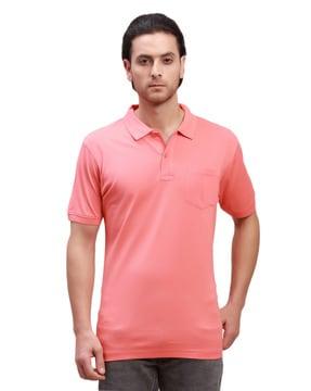 men regular fit polo t-shirt