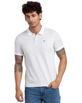 men regular fit polo t-shirt