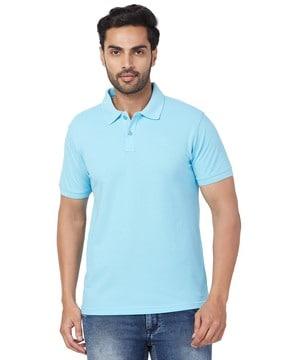 men regular fit polo t-shirt