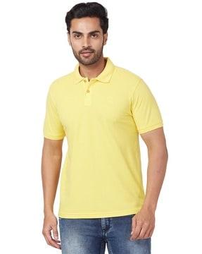 men regular fit polo t-shirt