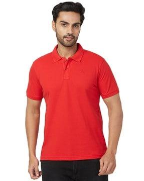 men regular fit polo t-shirt