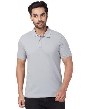 men regular fit polo t-shirt