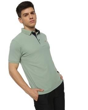 men regular fit polo t-shirt