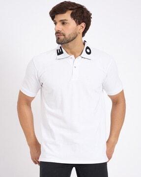 men regular fit polo t-shirt