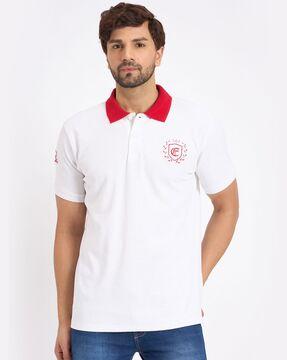 men regular fit polo t-shirt