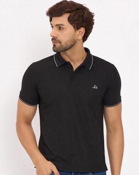 men regular fit polo t-shirt