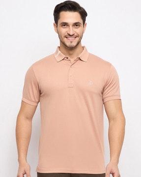 men regular fit polo t-shirt