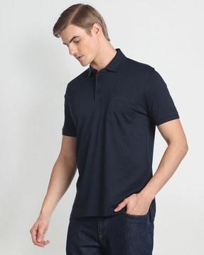 men regular fit polo t-shirt