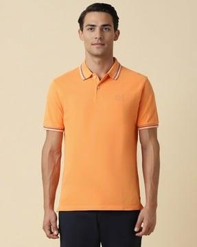 men regular fit polo t-shirt